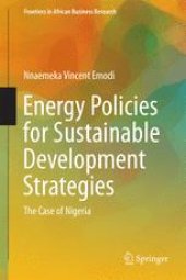 book Energy Policies for Sustainable Development Strategies: The Case of Nigeria