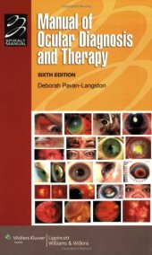 book Manual of Ocular Diagnosis and Therapy