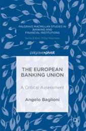 book The European Banking Union: A Critical Assessment