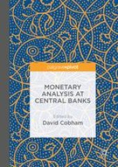 book Monetary Analysis at Central Banks