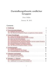 book Darstellungstheorie endlicher Gruppen