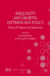 book Inequality and Growth: Patterns and Policy: Volume II: Regions and Regularities