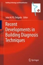 book Recent Developments in Building Diagnosis Techniques