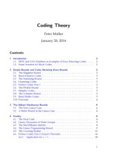 book Coding Theory