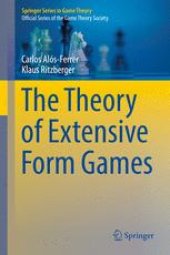 book The Theory of Extensive Form Games