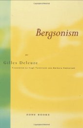 book Bergsonism