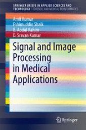 book Signal and Image Processing in Medical Applications