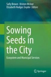 book Sowing Seeds in the City: Ecosystem and Municipal Services