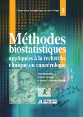 book Méthodes biostatistiques appliquées à la recherche clinique en cancérologie