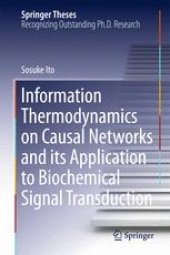 book Information Thermodynamics on Causal Networks and its Application to Biochemical Signal Transduction