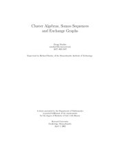 book Cluster Algebras, Somos Sequences and Exchange Graphs