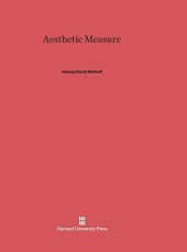 book Aesthetic Measure