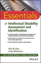 book Essentials of Intellectual Disability Assessment and Identification