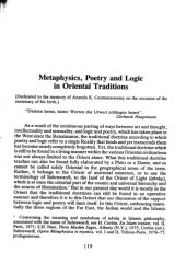 book Metaphysics, Poetry and Logic in Oriental Traditions