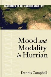 book Mood and Modality in Hurrian