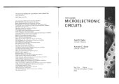 book “Micro  Electronic  Circuits  Theory  And   Applicatication,”  5th  Edition