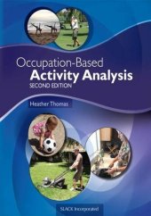 book Occupation-Based Activity Analysis