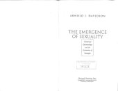 book The Emergence of Sexuality: Historical Epistemology and the Formation of Concepts