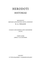 book Herodoti Historiae Libri V-IX