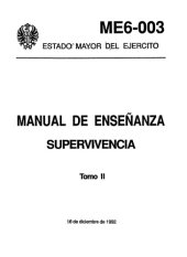 book Manual de Enseñanza Supervivencia