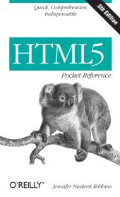 book HTML5 Pocket Reference, Fifth Edition