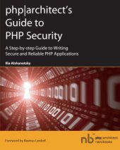 book phparchitect's Guide to PHP Security