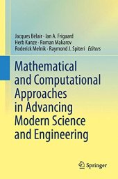 book Mathematical and Computational Approaches in Advancing Modern Science and Engineering