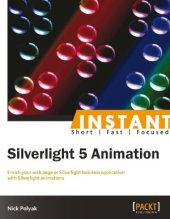 book Instant Silverlight 5 Animation