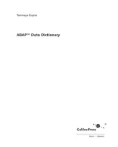 book ABAP Data Dictionary