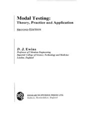 book Modal Testing: Theory, Practice and Application