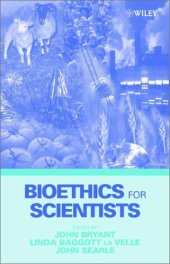 book Bioethics for Scientists