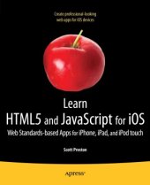 book Learn HTML5 and javascript for iOS  Web Standards-based Apps for iPhone, iPad, and iPod touch