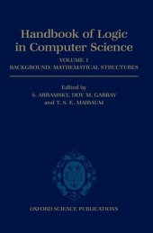 book Handbook of Logic in Computer Science. Volume 1: Background: Mathematical Structures