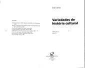 book Variedades de História Cultural