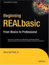 book Beginning REALBasic  From Novice to Professional