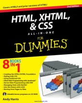 book HTML, XHTML, & CSS All-in-One For Dummies®, 2nd Edition