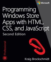 book Programming Windows Store Apps with HTML, CSS, and javascript, Second Edition