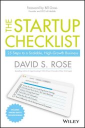 book The Startup Checklist: 25 Steps to a Scalable, High-Growth Business