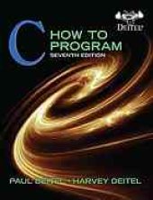 book C : how to program