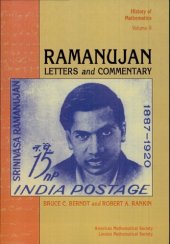 book Ramanujan: Letters and Commentary