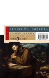 book Altíssima pobreza - Regras monásticas e forma de vida [Homo Sacer, IV, 1]