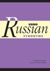 book Using Russian Synonyms