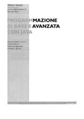 book Programmazione di base e avanzata con Java