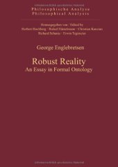 book Robust Reality: An Essay in Formal Ontology