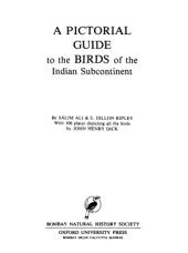 book A Pictorial Guide to Birds of the Indian Subcontinent