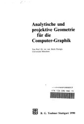 book Analytische und projektive Geometrie für die Computer-Graphik