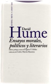 book Ensayos morales, politicos y literarios