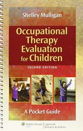 book Occupational Therapy Evaluation for Children: A Pocket Guide