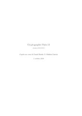 book Cours de Cryptographie débutant