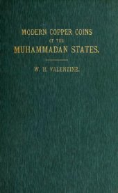 book Modern copper coins of the Muhammadan states